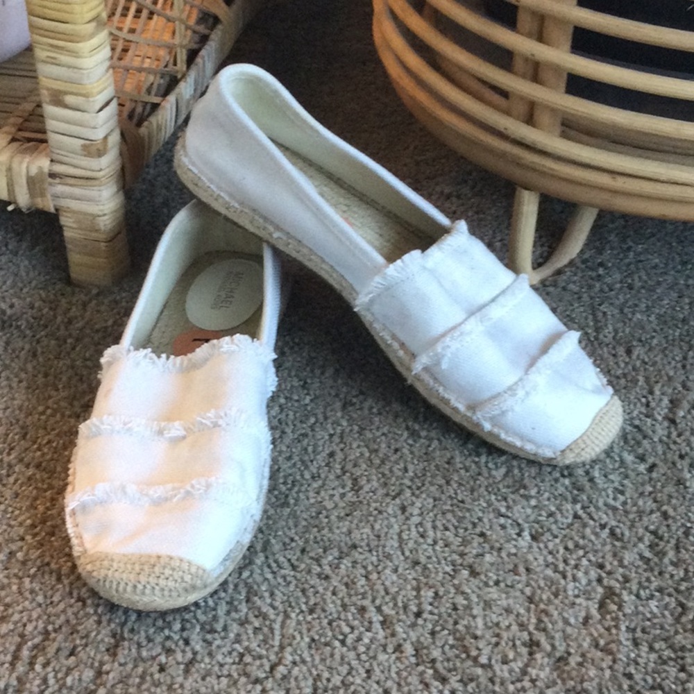 White Michael Kors Espadrilles 7